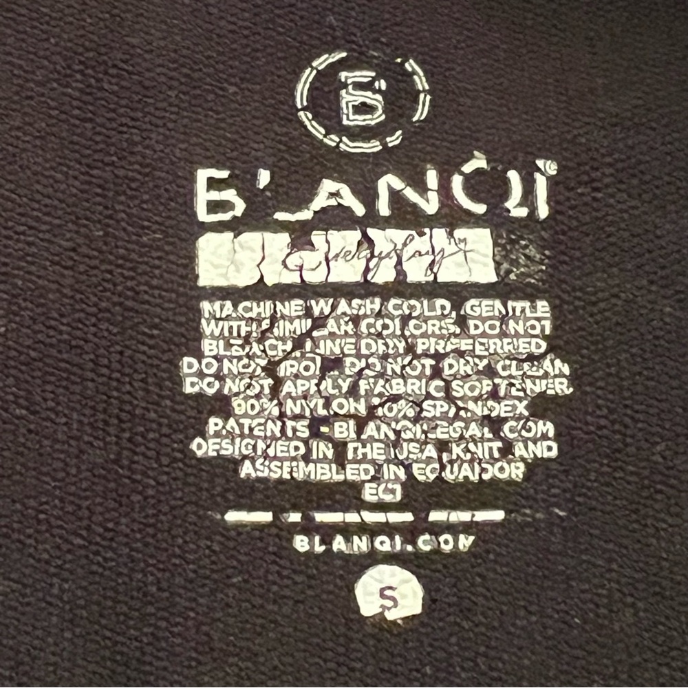 Blanqi Black Stretchy Maternity Leggings - Picture 8 of 11